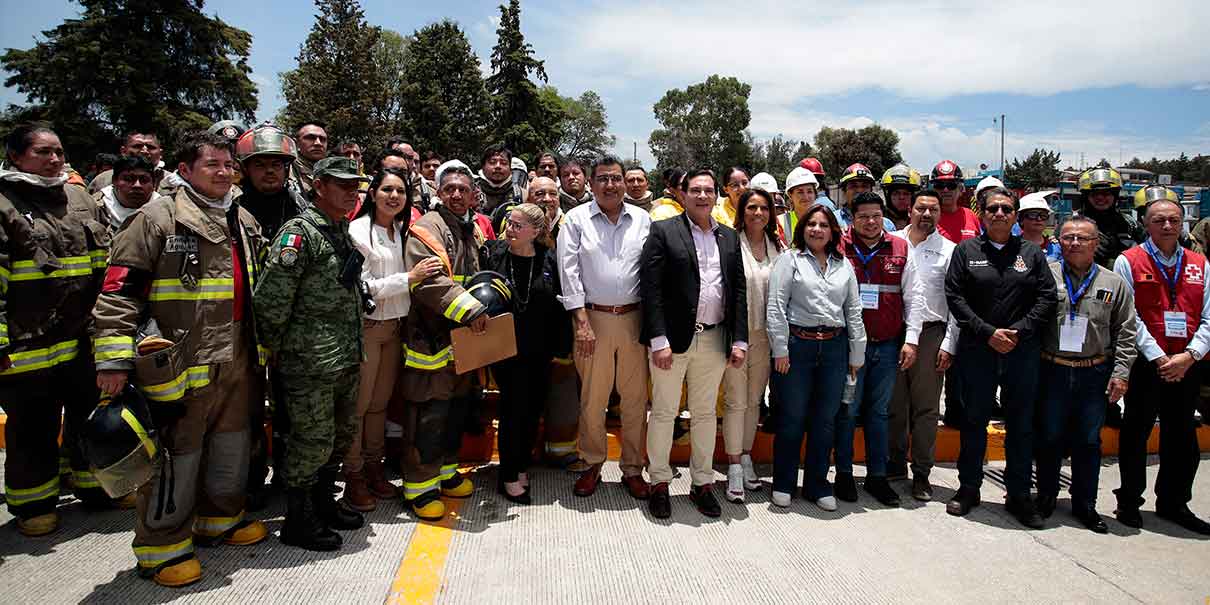 BASF Mexicana realiza simulacro de emergencia química en Puebla