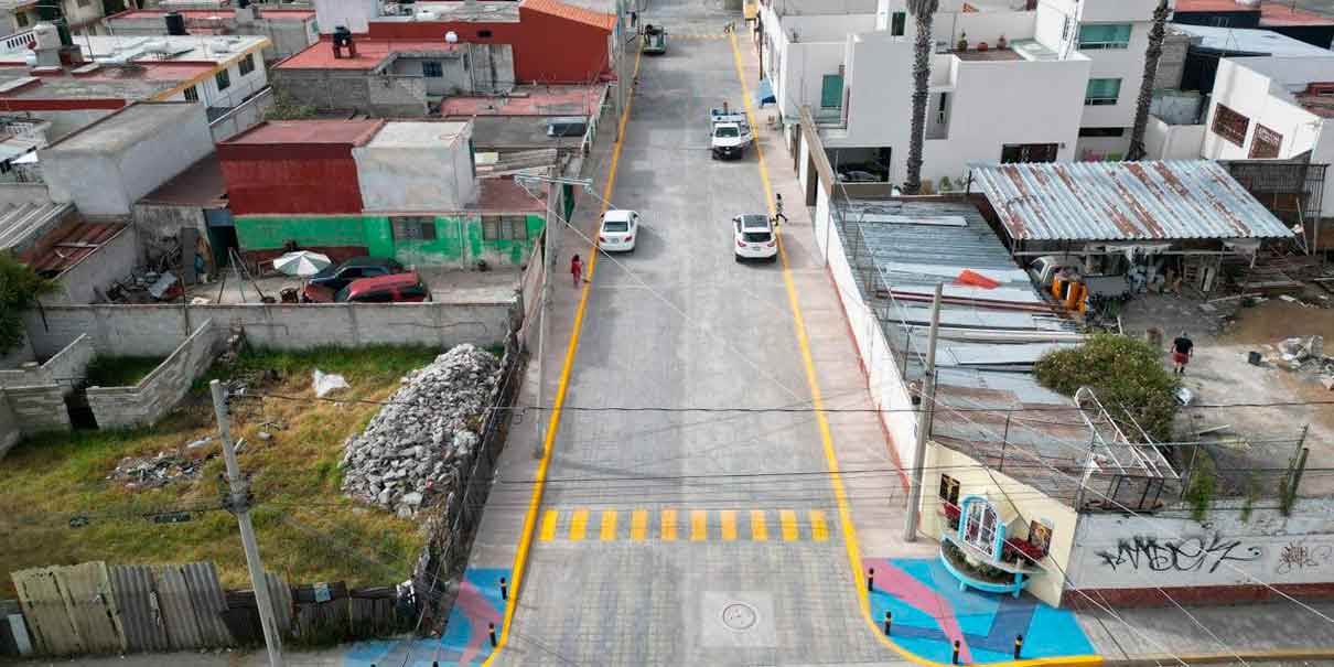 El Ayuntamiento entregó cuatro calles renovadas en el Sur de la ciudad