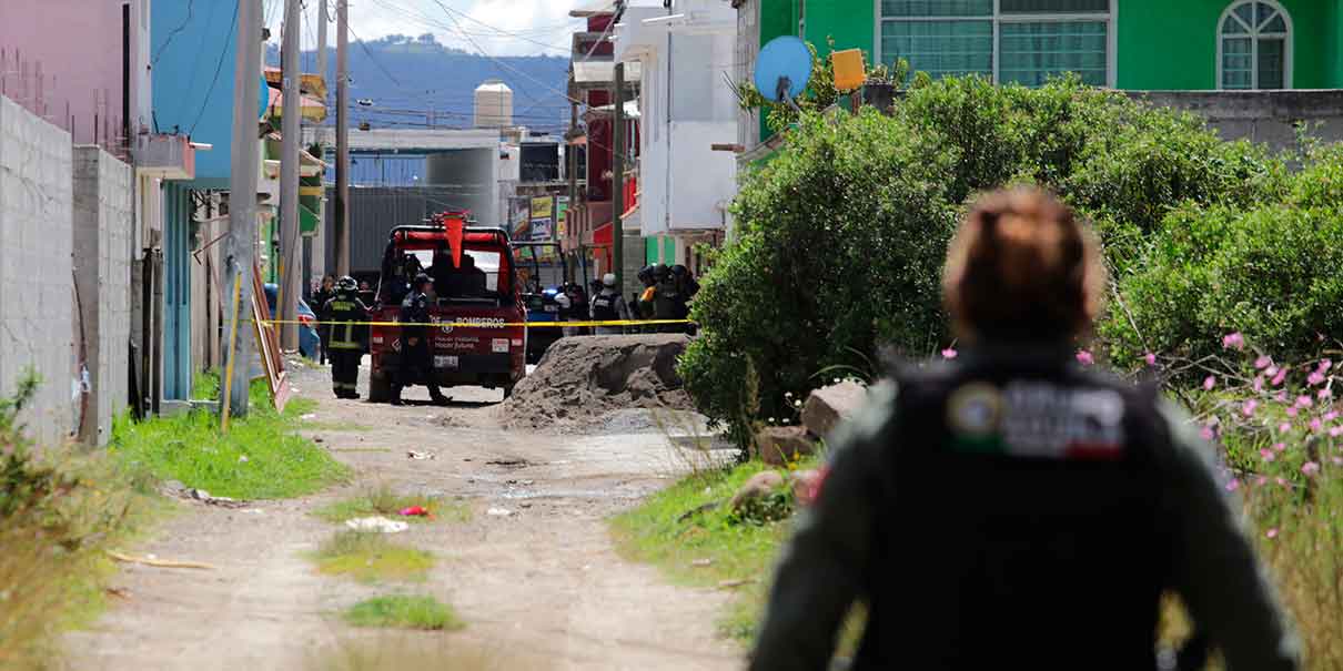Cuatro quemados dejó expl0sión de pipa de gas en Xonacatepec