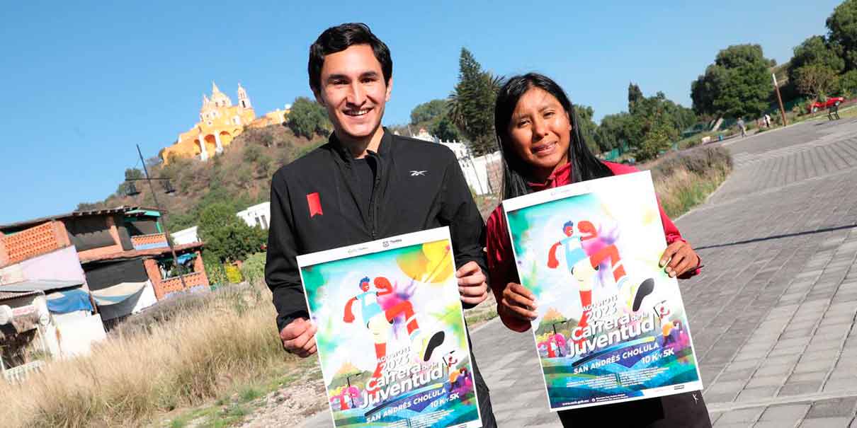 Puebla y San Andrés Cholula presentaron la Carrera de la Juventud, será en agosto