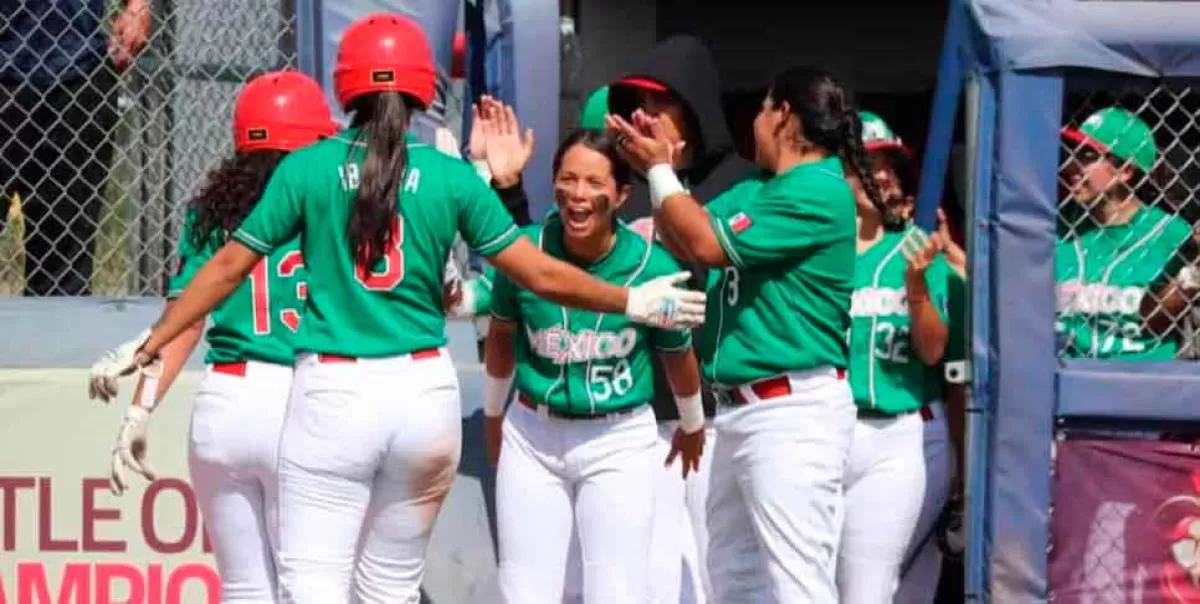 Con tres triunfos en fase de grupos, México clasifica a la final del Mundial Femenil de Béisbol