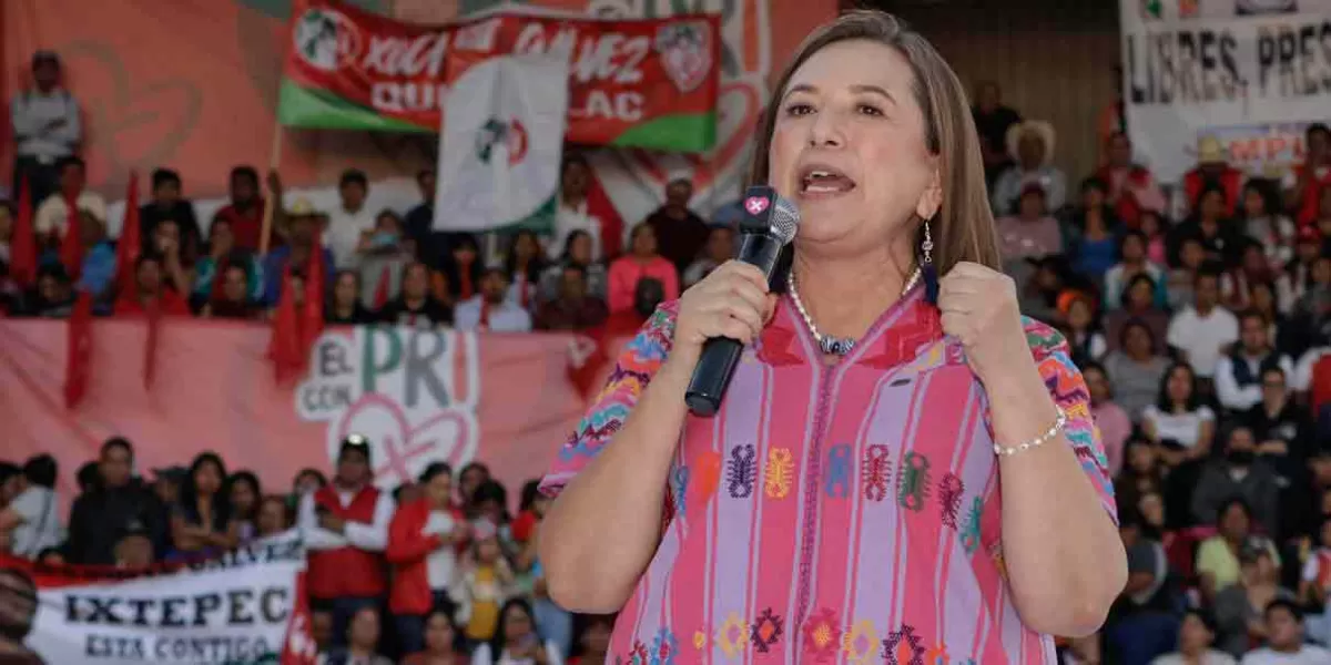 Xóchitl Gálvez trata de unir al PSI al Frente Amplio de Puebla 