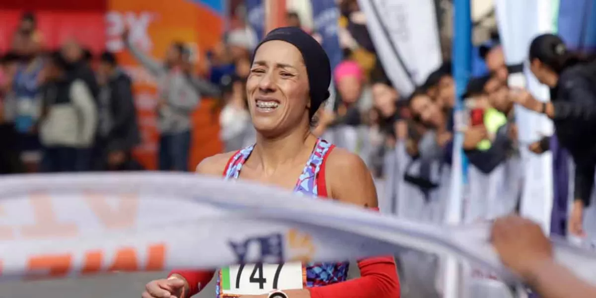 Con 44 minutos, Daniela Alonso ganó el Maratón de Puebla 2023