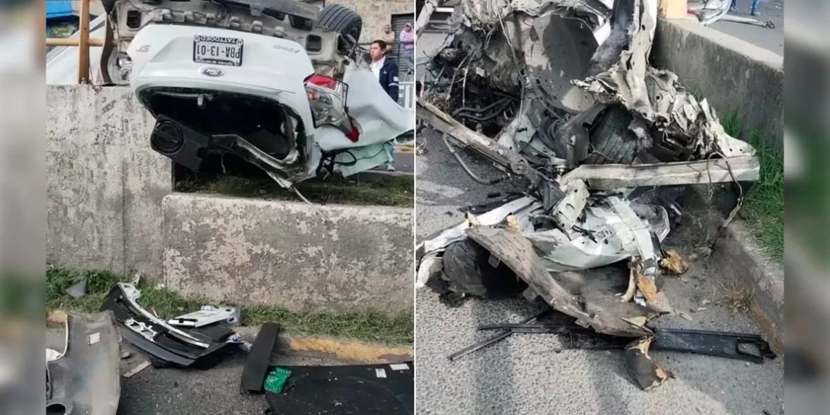 ATERRADOR VIDEO. Conductor sufre FATAL accidente en Atizapán