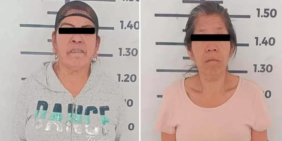 Policías de San Andrés Cholula detuvieron por robo a dos mujeres en La Vista