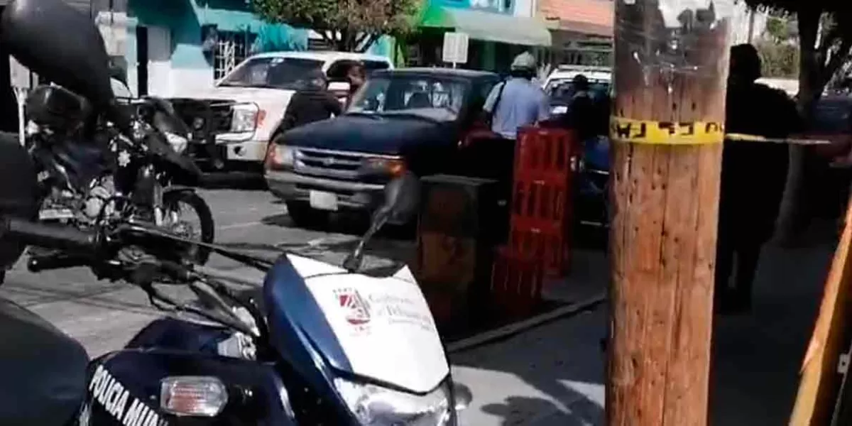 Ejecutan a balazos a un hombre en calles de Tehuacán 