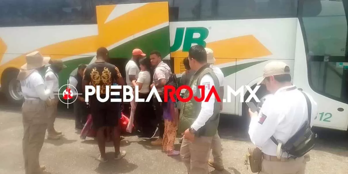 152 centroamericanos fueron retenidos en Miahuatlán, Puebla