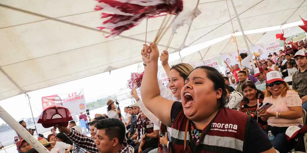 Victoria de Morena en Puebla inminente: dirigentes