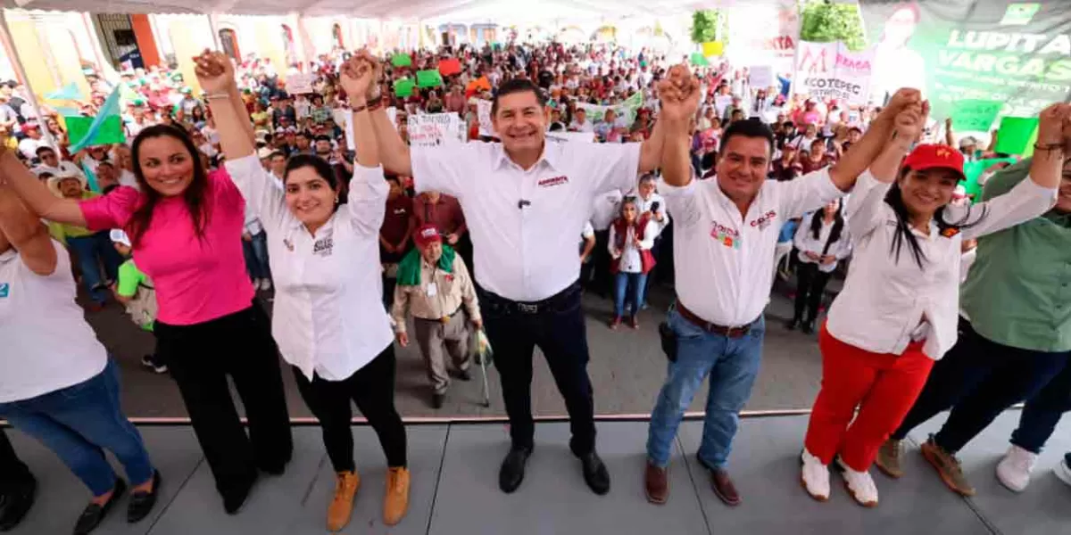 Puebla tendrá Mando Único Policial, anunció Armenta en la Sierra Norte 