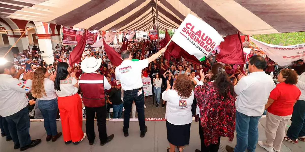 Alejandro Armenta promete agroparques y conectividad carretera en Puebla