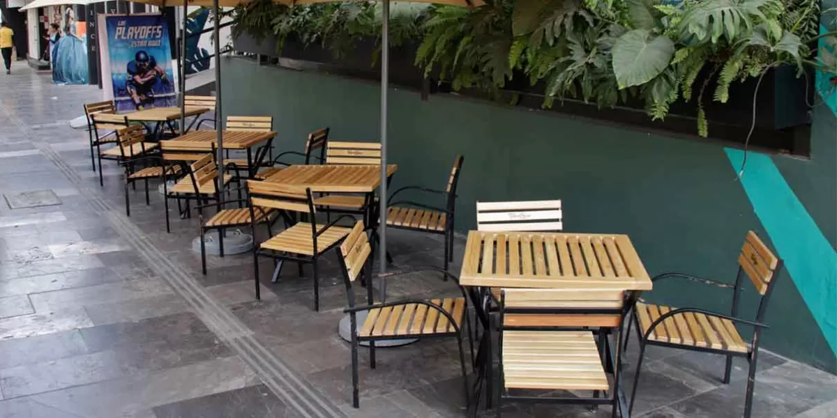 Una ocurrencia el proyecto "mesas y sillas" en restaurantes de la Juárez