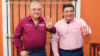 Gabriel Alvarado se sumó a Rogelio López por la transformación de Huauchinango