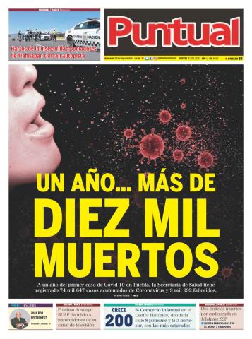 Diario Puntual, edicion impresa, 11 de Marzo de 2021