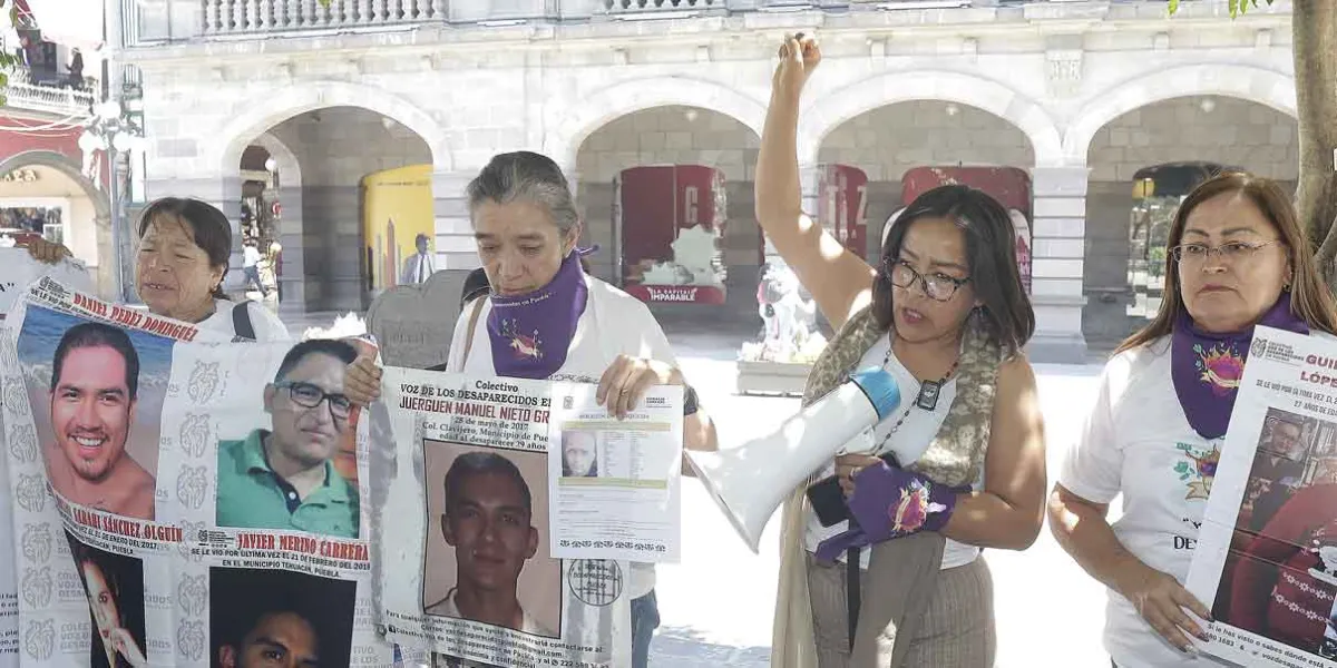 “La Voz de los Desaparecidos” rechazó al nuevo comisionado de Búsqueda en Puebla