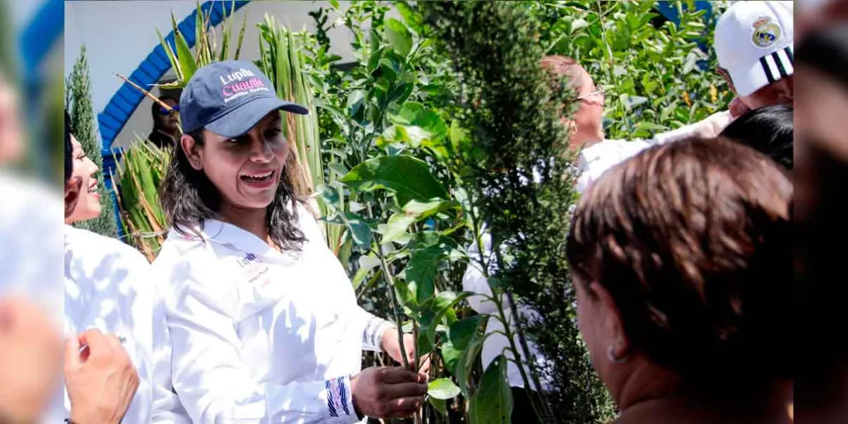 Adoptar un árbol, sembrar conciencia en San Andrés Cholula