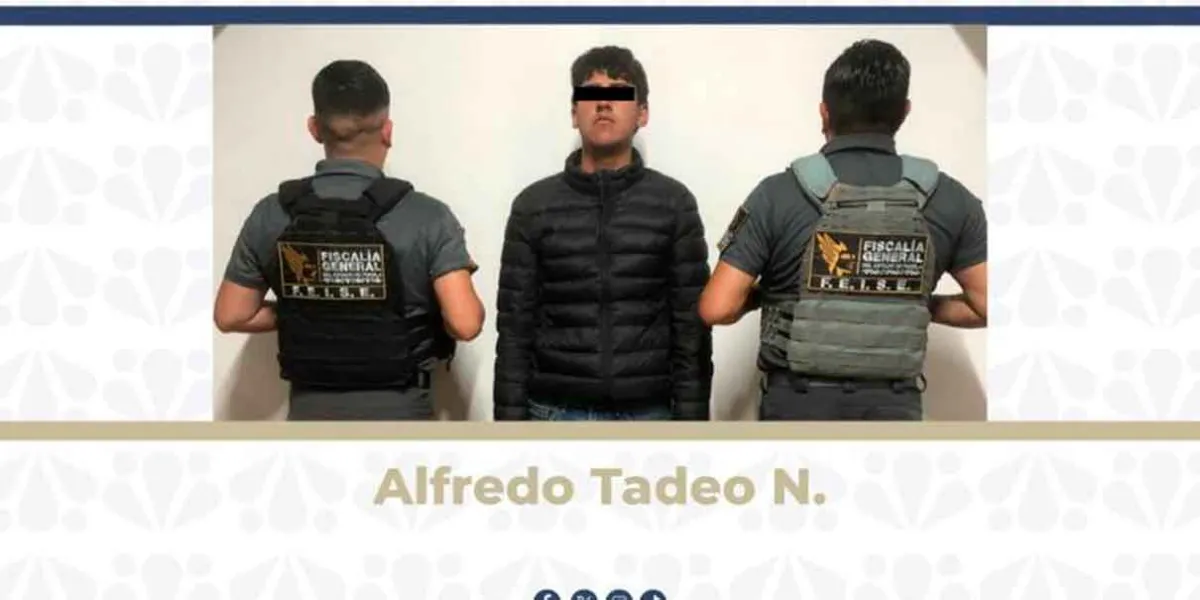 Cate de la FGE en Ahuazotepec asegura droga, arma y cartuchos; un detenido