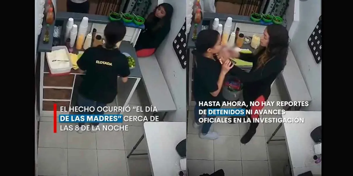 VIDEO. Asalto en puesto de esquites de León en el Día de las Madres 