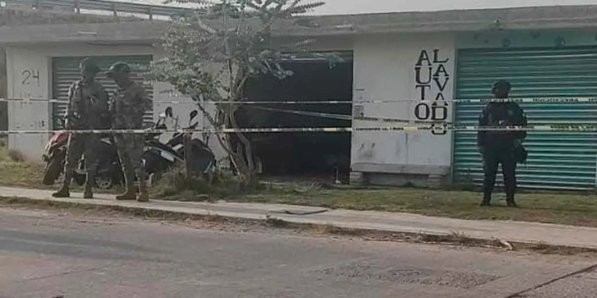 Violencia imparable en Texmelucan: Asesinan a balazos a hombre en taller