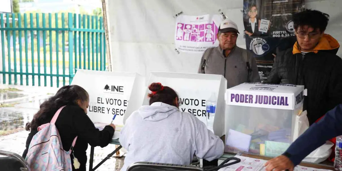El INE reportó alta participación electoral en Puebla