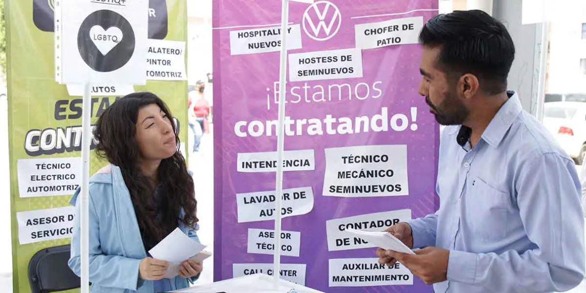 Empleo formal en México: Puebla crece 32 puestos mientras el país pierde 45,624 plazas en mayo