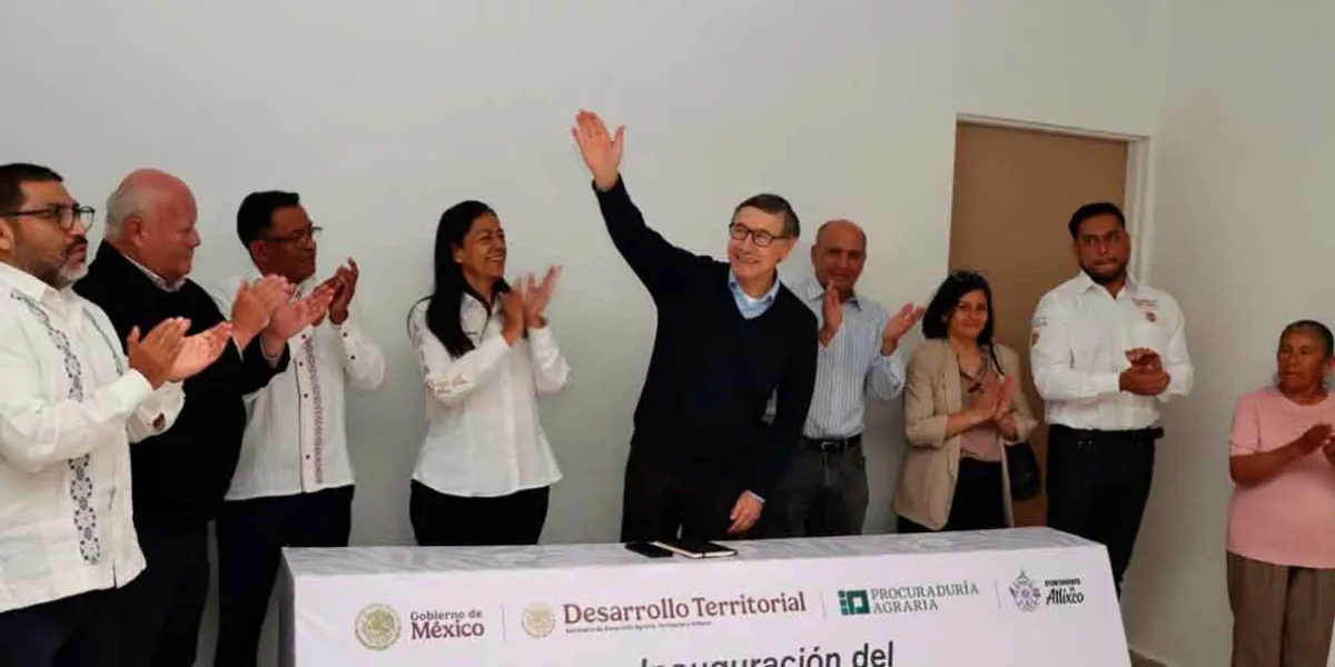 Atlixco inaugura el primer Centro de Atención Agraria en Puebla; beneficiará a 29 ejidos del municipio