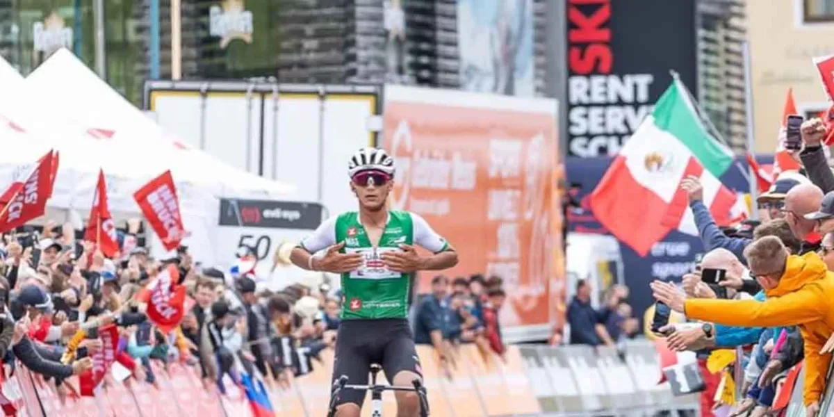 México celebra: Isaac del Toro gana su primera gran vuelta en Europa