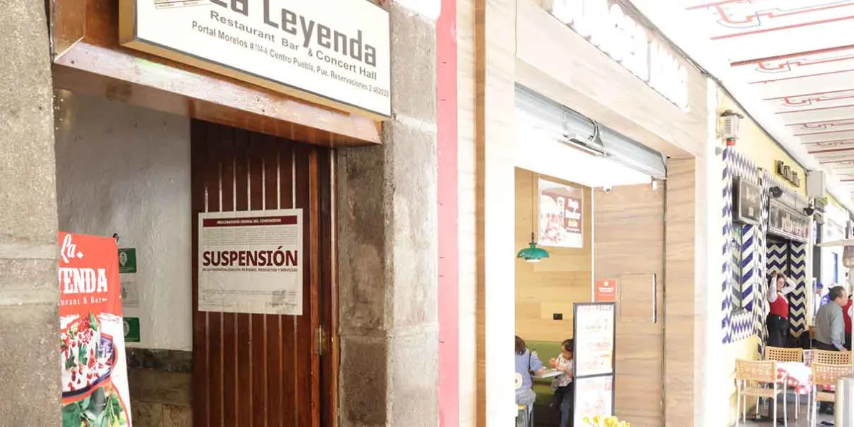 Profeco reabre cuatro restaurantes clausurados en el Centro Histórico de Puebla tras solventar irregularidades