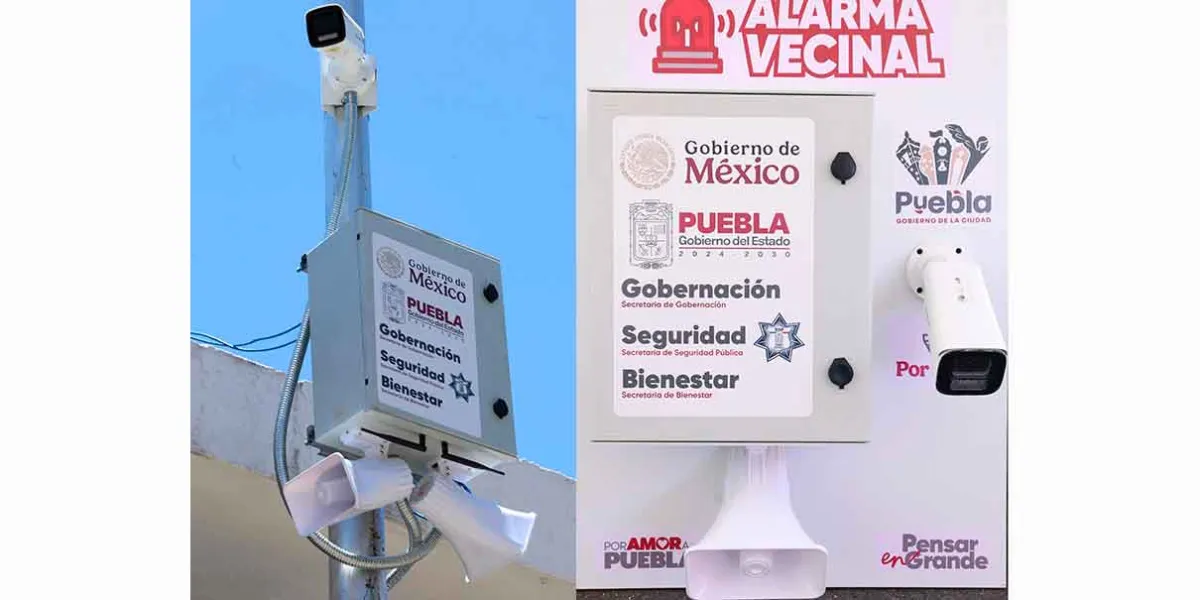 Entrega de 100 alarmas vecinales fortalece red de protección ciudadana en San Baltazar Campeche, Puebla
