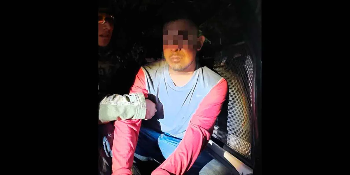 SSC Cuautlancingo y Marina recapturan reo que intentó darse a la fuga