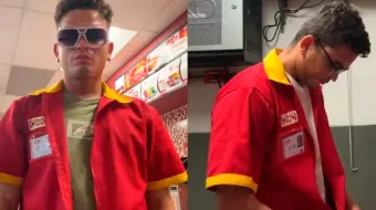 Daniel Ruenes, el modelo colombiano con vitiligo que lucha por sus sueños desde una tienda de conveniencia