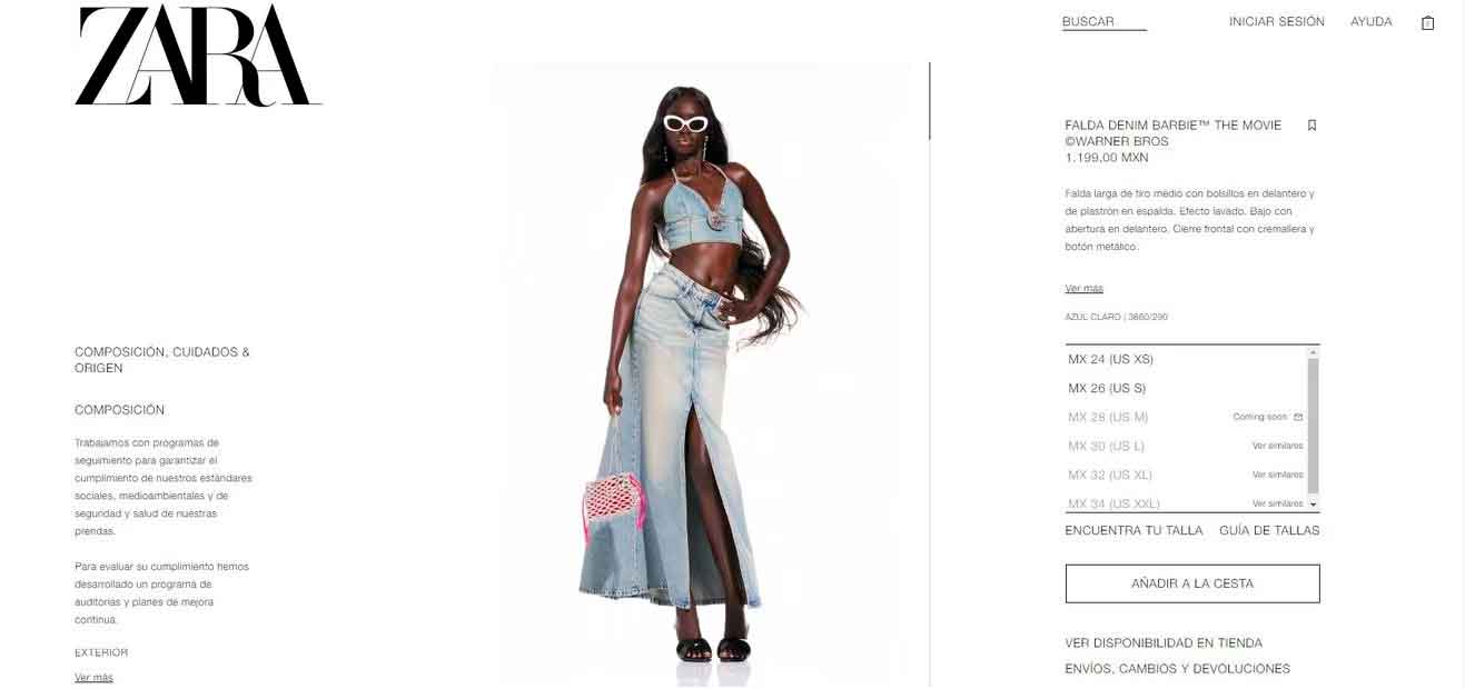 Barbie de Zara