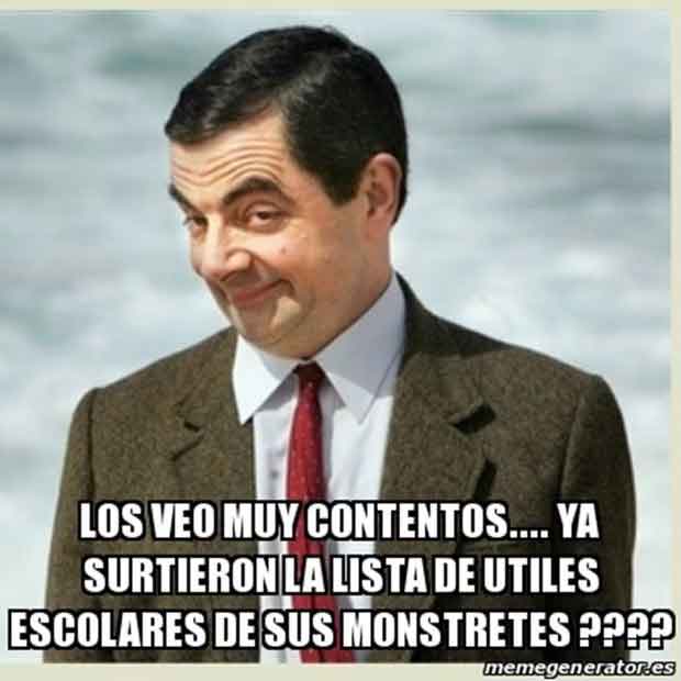 La lista de útiles