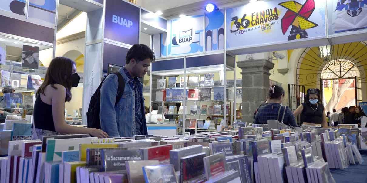 100 editoriales presentes en la Feria Nacional del Libro de la BUAP