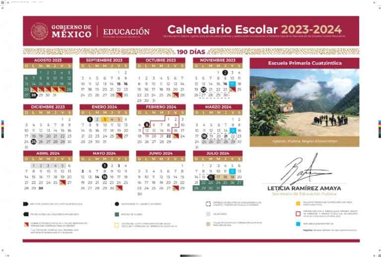 Calendario escolar