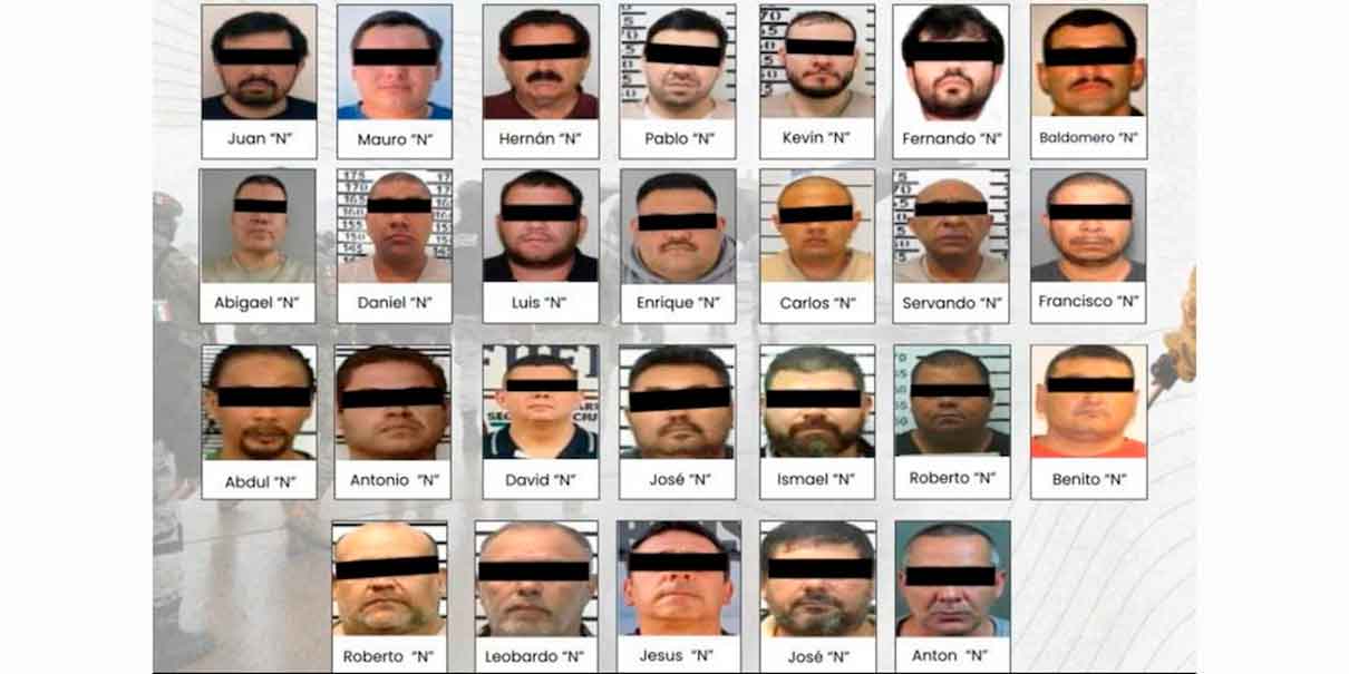 Criminales buscados por EU