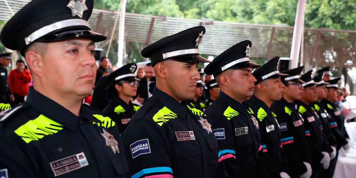 27 cadetes más pasaron a las filas de la Policía Municipal de Puebla