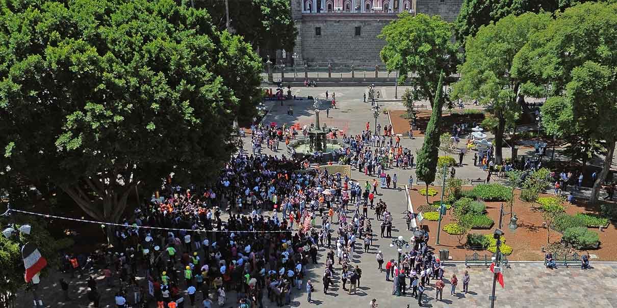 9 mil 800 personas desalojaron oficinas, hospitales, escuelas y mercados de la capital