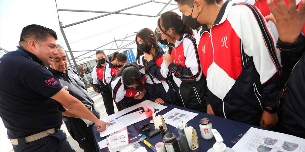 Acerca Ayuntamiento de Puebla estrategias de seguridad en planteles escolares