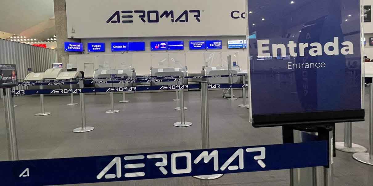 Aeromar suspende vuelos en Puebla; comunica que problemas de combustible y aeroportuarios