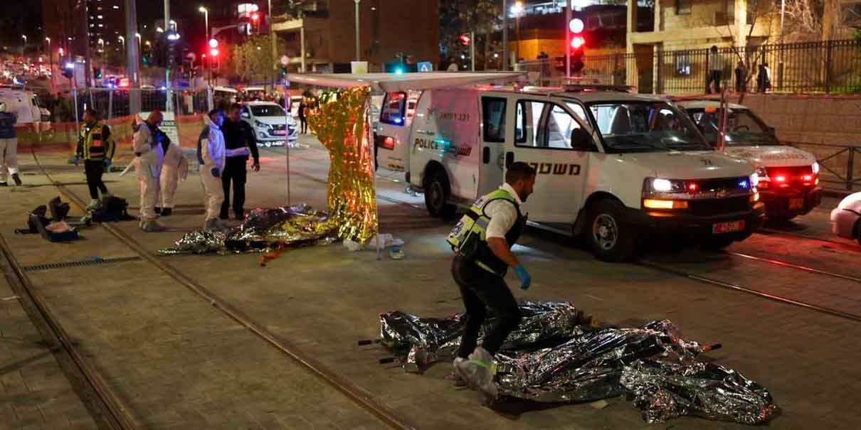 Al menos ocho muertos en un ataque armado contra una sinagoga de Jerusalén