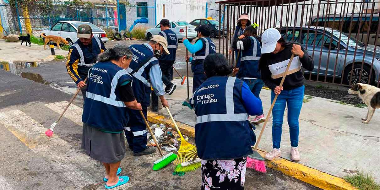 Amplia participación ciudadana en jornadas de limpieza de Puebla capital