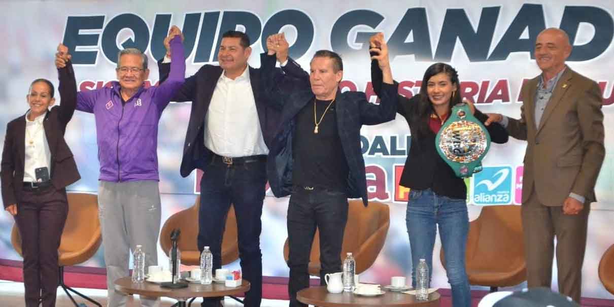 Julio César Chávez estará ligado a Puebla y Armenta con Centro de Alto Rendimiento y Promotora de Boxeo