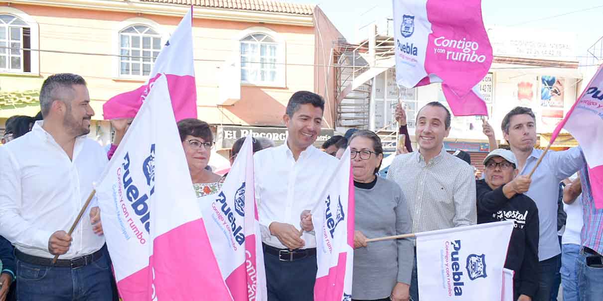 Aplicarán 9.2 mdp para rehabilitar la calle 95 Poniente al sur de la capital poblana