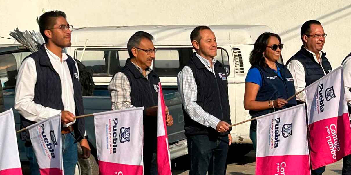 Arranca ‘maratón de servicios públicos y limpia’ en Puebla capital