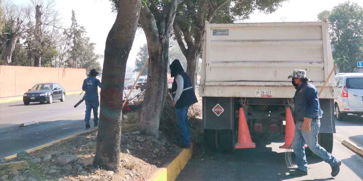 Arranca ‘maratón de servicios públicos y limpia’ en Puebla capital