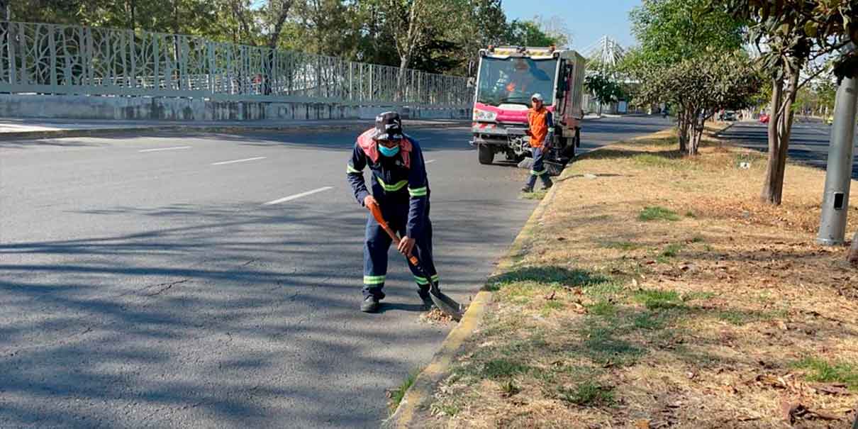Arranca ‘maratón de servicios públicos y limpia’ en Puebla capital