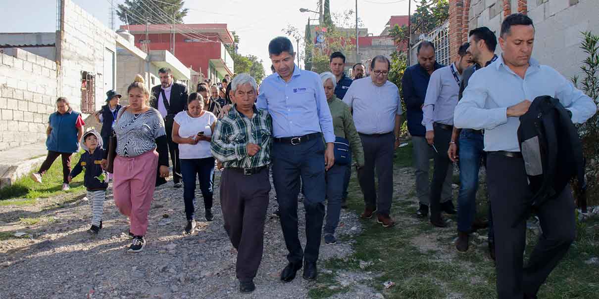 Arranca mejoramiento de calle Tulipanes en Lomas de San Valentín