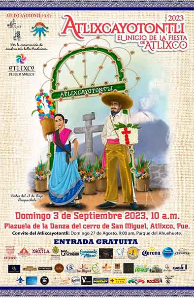 Arrancará la fiesta de Atlixco con el festival Atlixcayotontli 2023