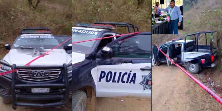 Asesinan al alcalde Mario Hernández en carretera de la Sierra Sur oaxaqueña