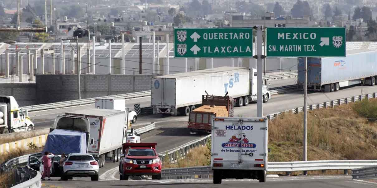 Autopista México-Puebla será monitoreada con drones para evitar robos